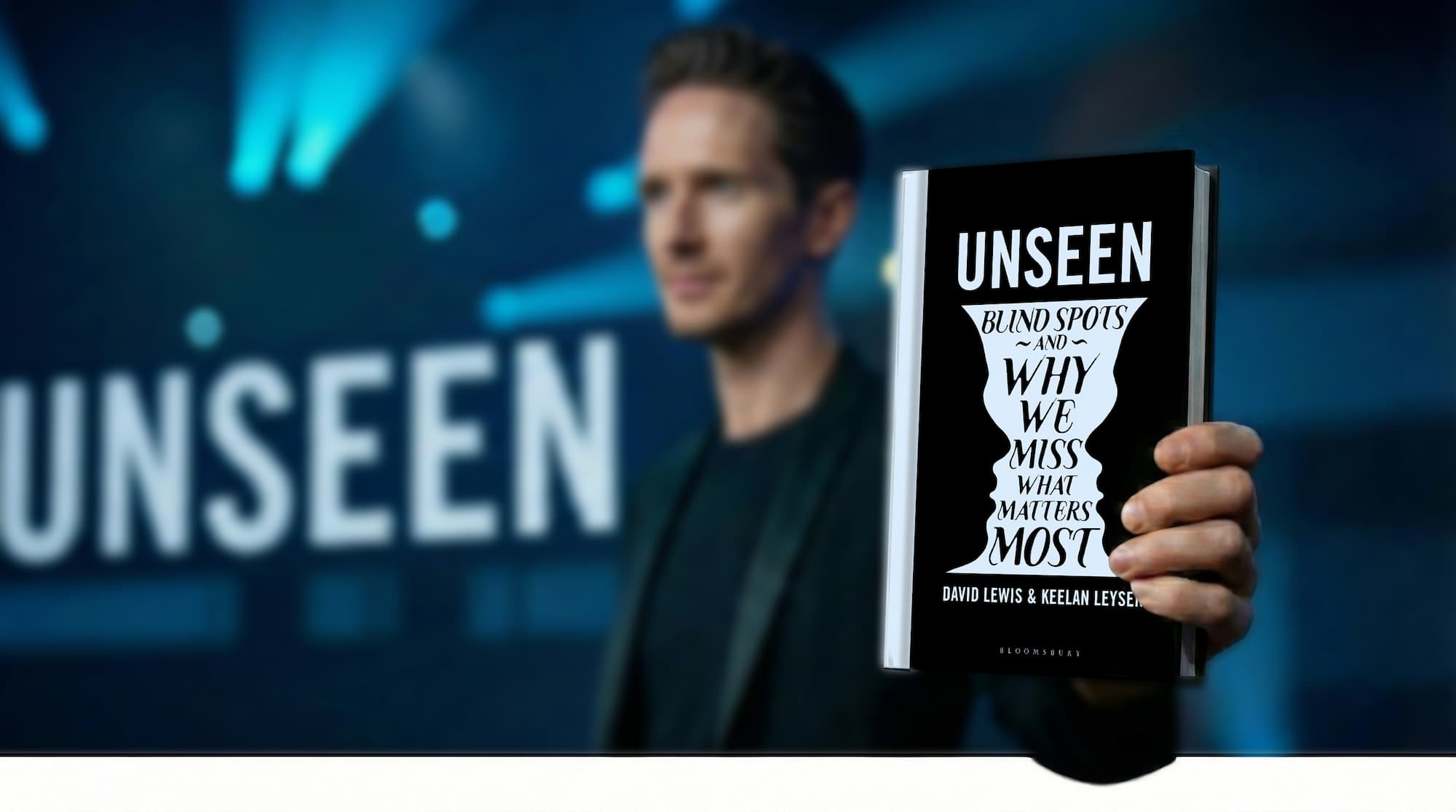 UNSEEN BOOK AUTHOR KEELAN LEYSER KEYNOTE SPEAKER UNSEEN STAGE 2000